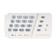 K636 keypad provides simple 10-zone control for a wired paradox security alarm.