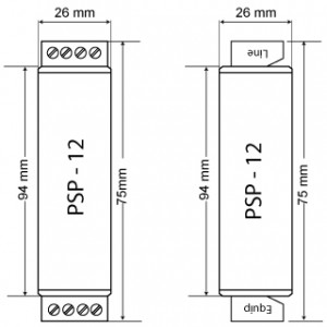 PSP 12 - 12V DC Power Line Surge Protector 2 PSP 12 300x300 1