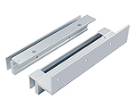 DSU bracket ensures stable installation of electromagnetic locks on frameless doors with glass frames.
