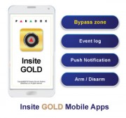 Insite Gold app connects to IP150 for full control of your paradox wireless setup via smartphone.