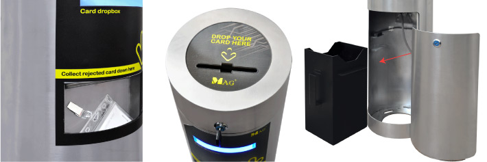 DBX100 - CARD COLLECTOR DROPBOX 1 malaysia dropbox visitor management system