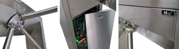 stainless steel tripod turnstile