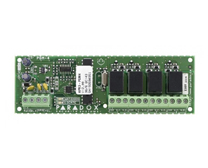APR3-PGM4 relay module adds programmable output options to expand the functionality of your digiplex alarm.