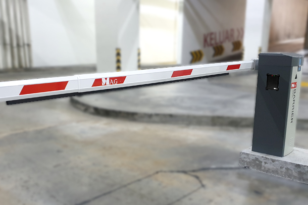 Minimize problem of barrier arm hitting cars and people