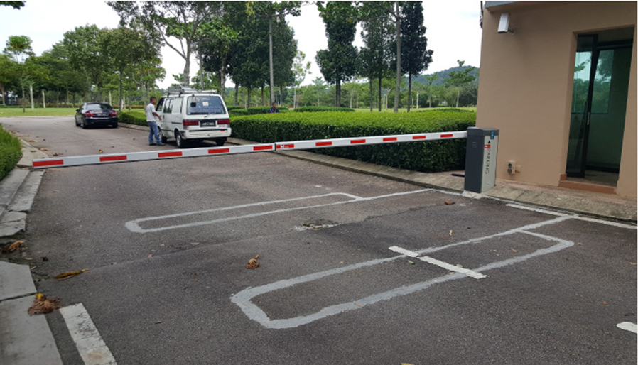 install barrier gate loop coil