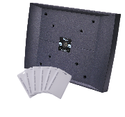 AR200U is a mid-range long range RFID reader that enables card access without window winding in vehicle entry systems.