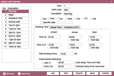 Face recognition Localized flexible attendance