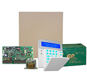 EVO192 control panel set for digiplex alarm systems supports up to 192 zones and 254 expansion modules.