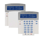 K32+LCD is a 32-zone paradox security alarm keypad with built-in LCD for user-friendly navigation.
