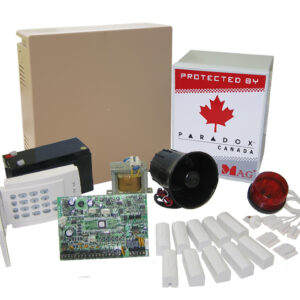 Alarm system package for building