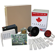SP1 Spectra SP5500 kit is the best home alarm option for small residential or office spaces with 5+1 zones onboard.