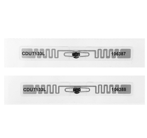 UHF proximity access sticker built with anti-clone protection for weatherproof outdoor identification.