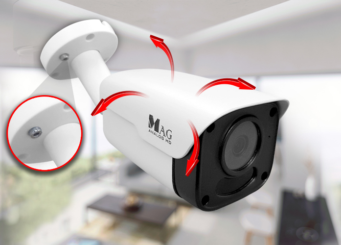 CM35010 – MAG IR Bullet 5MP HD Camera 3 Convenient of single screw