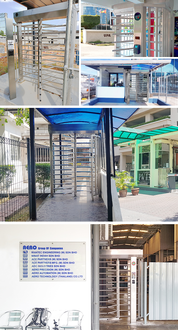 Full height turnstile