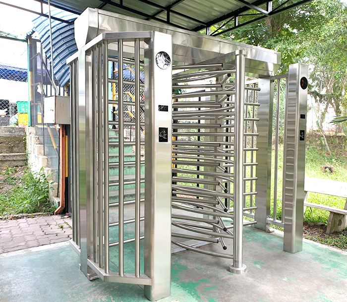 TTS730 – MAG DUAL LANE FULL HEIGHT TURNSTILE 3 site implementation TTS730
