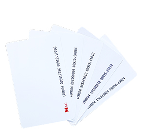 Mifare proximity access card featuring 1Kb memory designed for secure entry with short reading range.