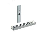 E600S model is a compact electromagnetic door lock for single leaf doors with 600 lbs holding force.