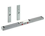 E600D-LED is a double em lock with built-in LED status indicators ideal for double leaf installations.