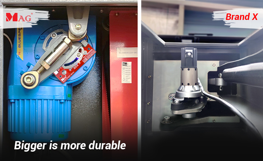 Bigger is more durable
