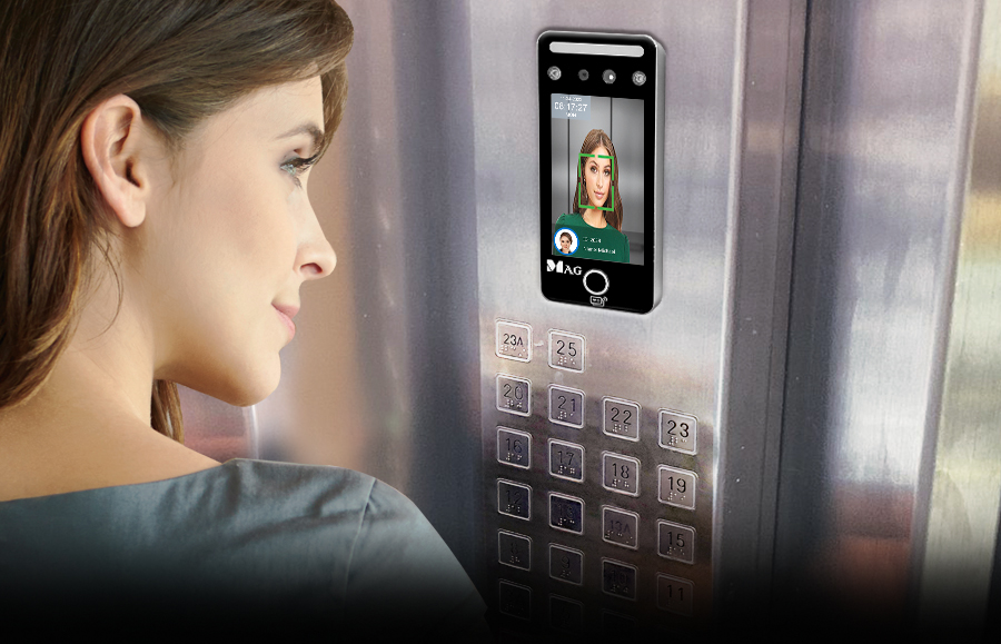 Face recognition lift access