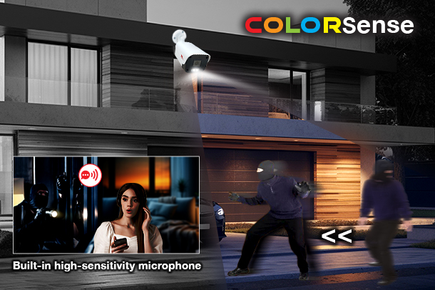 Improved night time visibility and security
