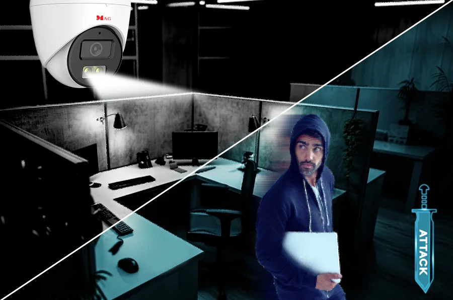 See color at night