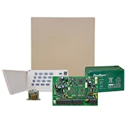 SP4000 panel set is a 4-zone paradox alarm starter kit with LED keypad and transformer.