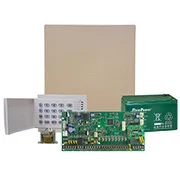 SP6000+ kit delivers an 8-zone paradox security alarm system with transformer and keypad.