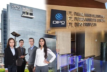 Dipo Tower Jakarta in Indonesia uses a security automation system from a security system supplier to improve lobby safety and design.