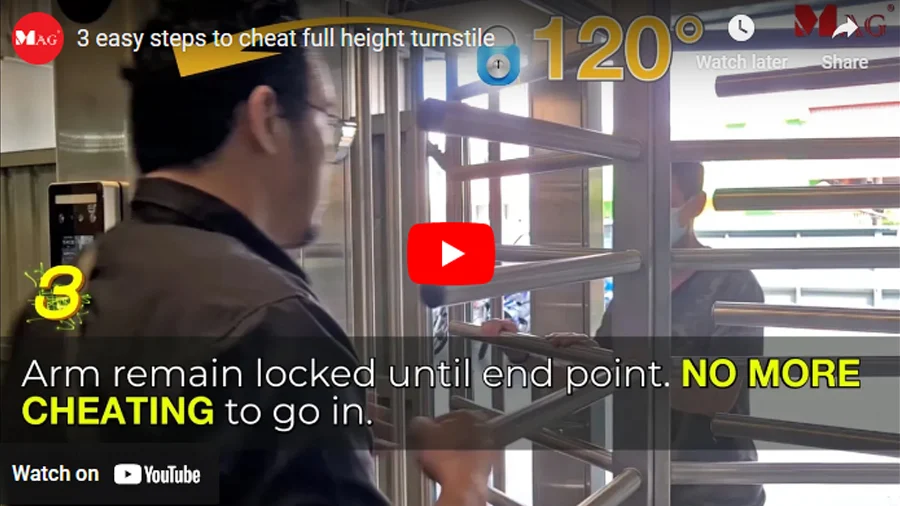 3 easy steps to cheat full height turnstile 3 easy steps to cheat full height turnstile