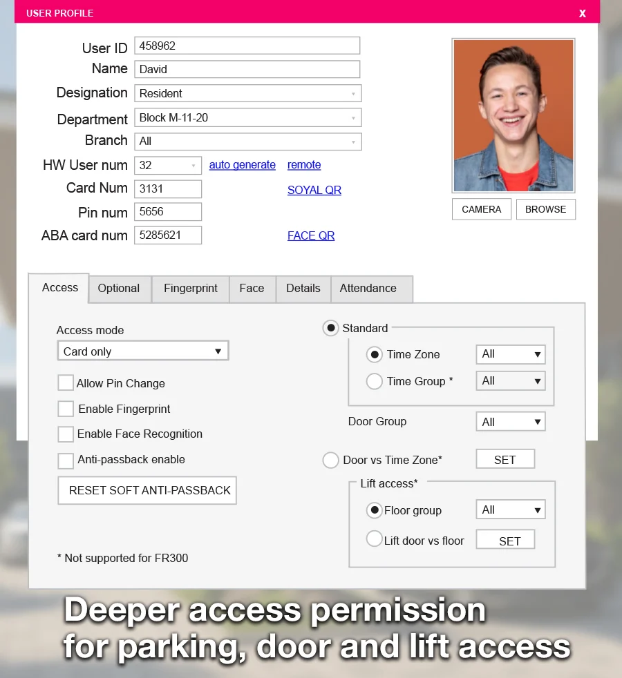 Deeper access permission
