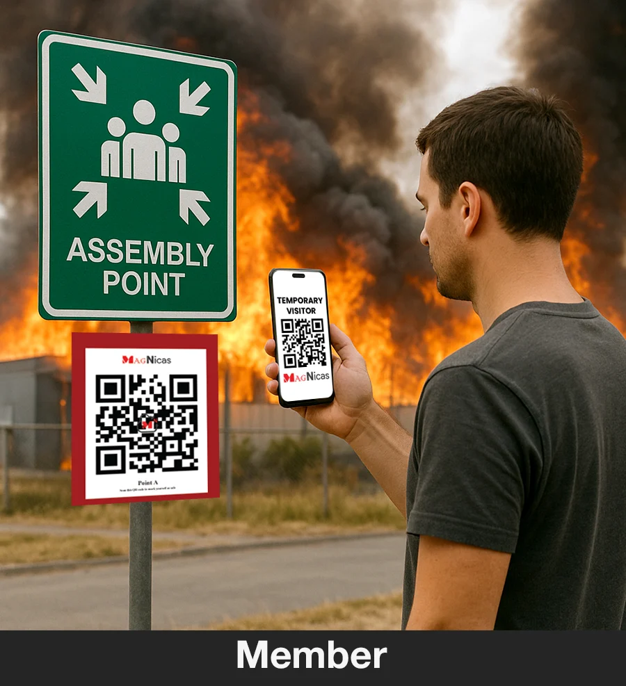 MagEtegra Software Mobile Apps for Access Visitor Facility Booking Member