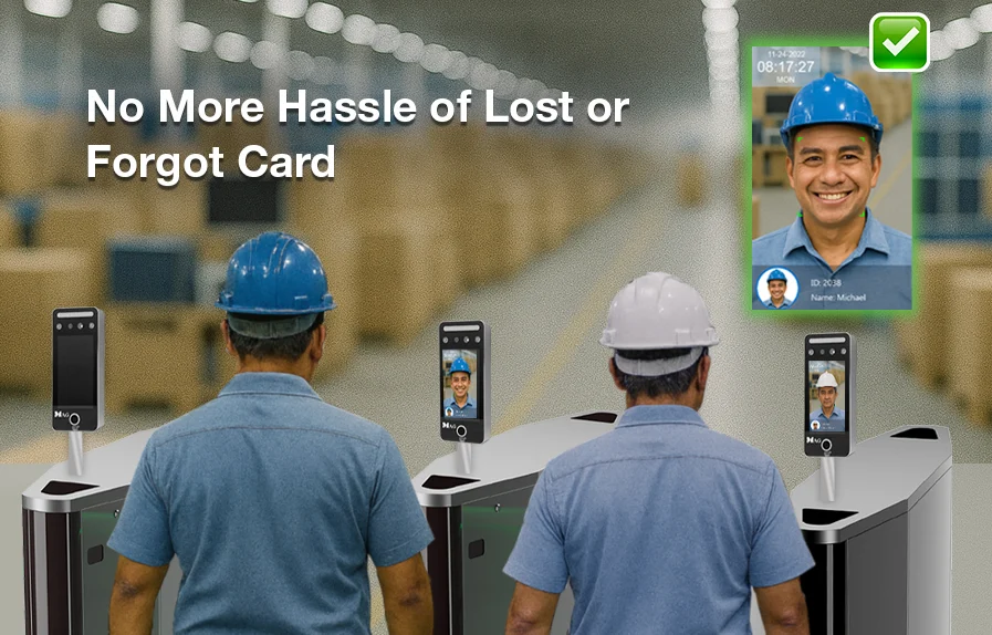 No more hassle of lost or forgot card2
