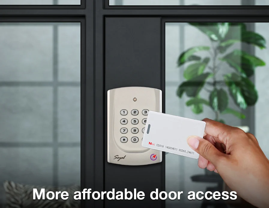 more affordable door access mobile view