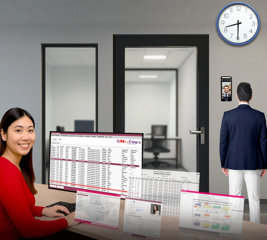 FA131 - MAG FACE RECOGNITION READER 8 Increase productivity and security together mobile FR